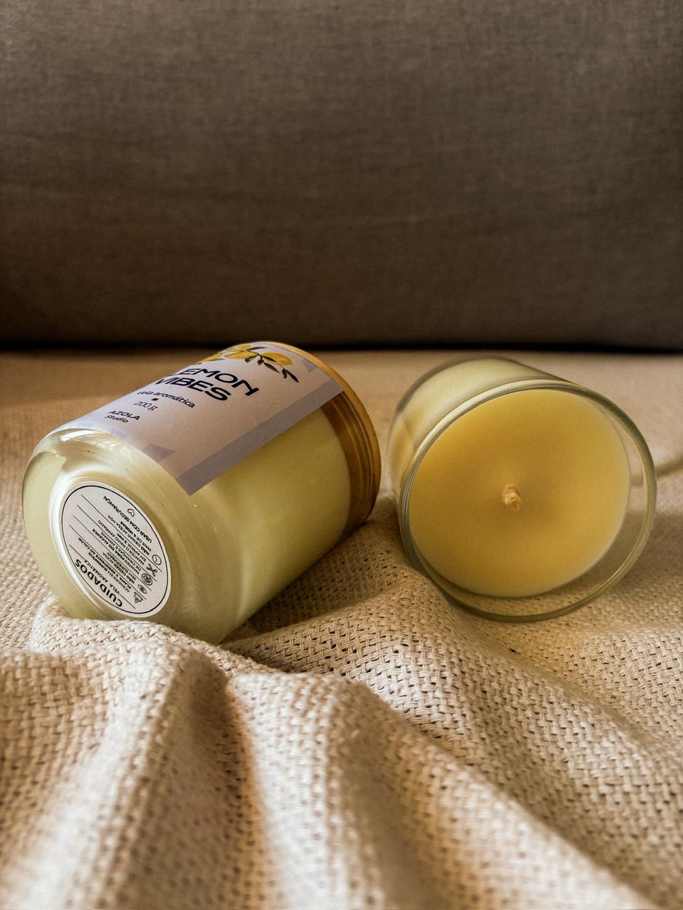 Vela Aromática Lemon Vibes