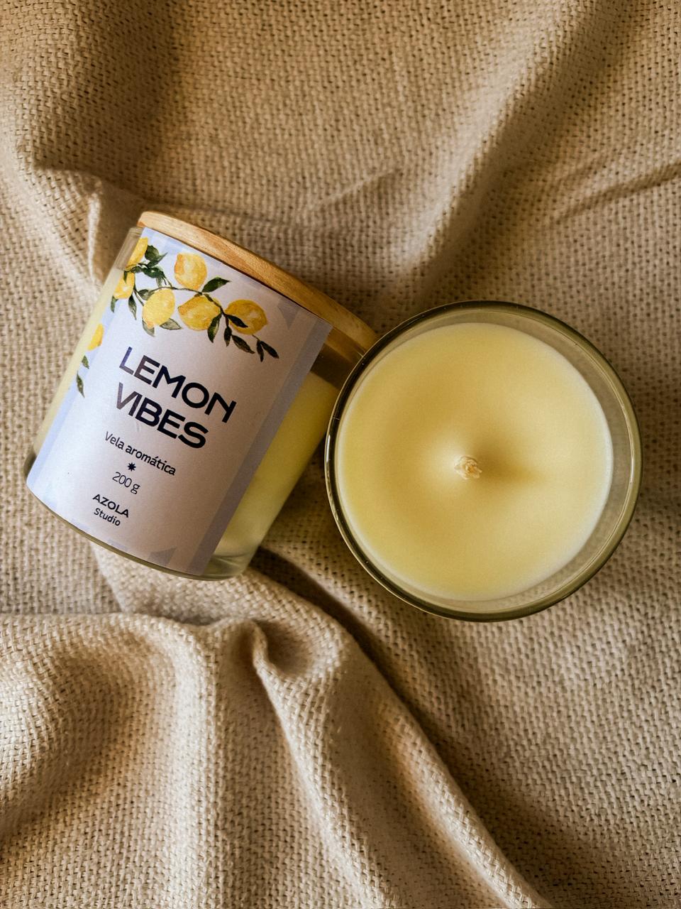 Vela Aromática Lemon Vibes