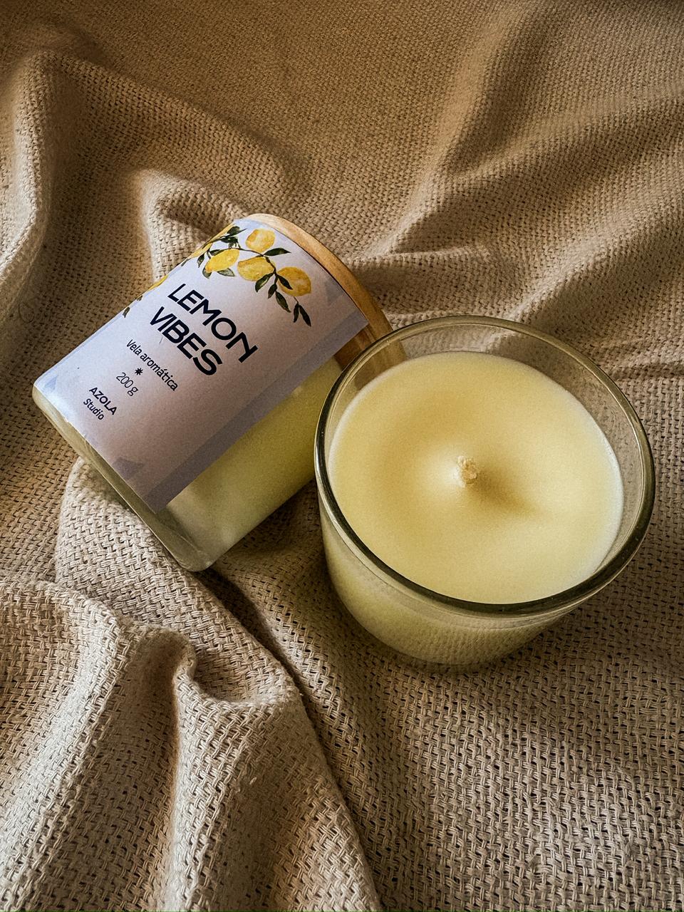 Vela Aromática Lemon Vibes